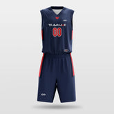 Cikers Sports blue / S Captain America - Customized Sublimated Basketball Set