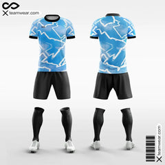 Cikers Sports Blue / S Pop Camouflage Style 4 - Men's Sublimated Football Kit