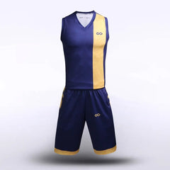 Cikers Sports Blue&Yellow / S Dreamcatcher - Customized Sublimated Basketball Set