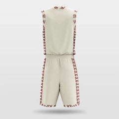 Cikers Sports Chinese knot - Customized Sublimated Basketball Set