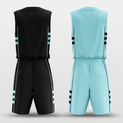 Cikers Sports CLASSIC26 - Customized Kid's Reversible Sublimated Basketball Set