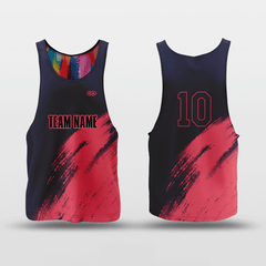 Cikers Sports Colorful Black - Customized Reversible Quick Dry Basketball Jersey