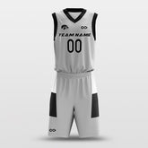 Cikers Sports Gray / S Classic 75 - Customized Sublimated Basketball Set