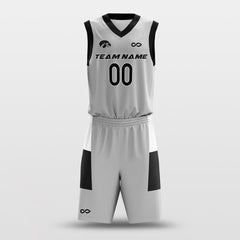 Cikers Sports Gray / S Classic 75 - Customized Sublimated Basketball Set