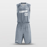 Cikers Sports Gray / S Deep Sea - Customized Sublimated Basketball Uniform Set
