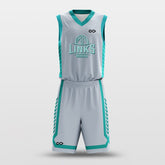 Cikers Sports Gray / S Racing - Customized Sublimated Basketball Set