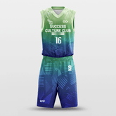 Cikers Sports Green / S Maker - Customized Sublimated Basketball Set