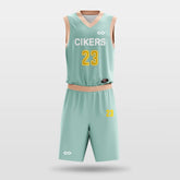 Cikers Sports green / S Stone - Customized Sublimated Basketball Set
