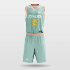 Cikers Sports green / S Stone - Customized Sublimated Basketball Set