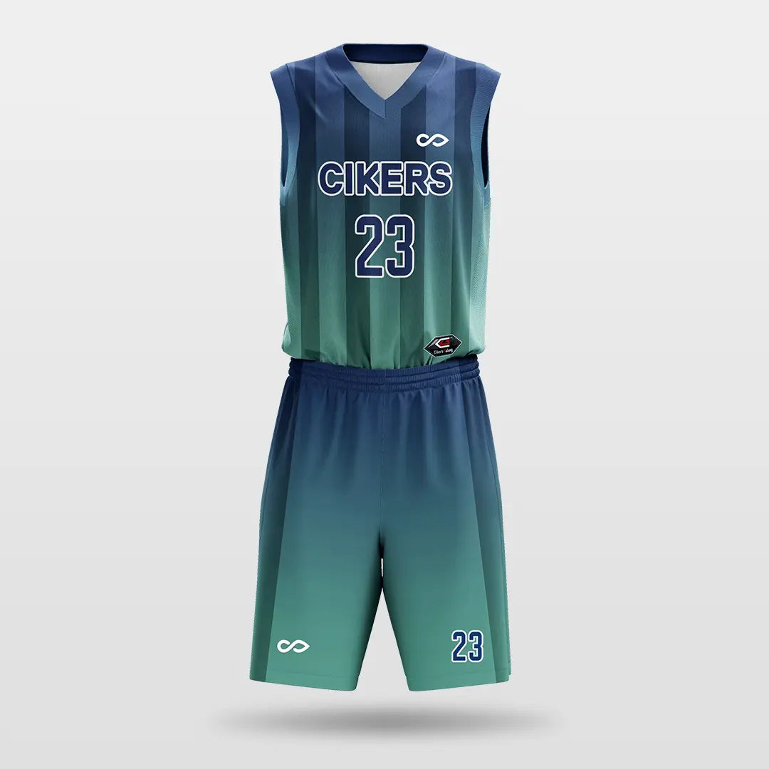 Cikers Sports green / S Wrestler- Customized Sublimated Basketball Set