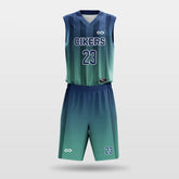 Cikers Sports green / S Wrestler- Customized Sublimated Basketball Set