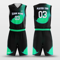 Cikers Sports Half Conscious - Customized Sublimated Basketball Set
