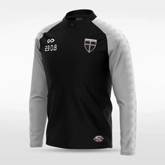 Cikers Sports Jackets Black / S Embrace Radiance - Customized Men's 1/4 Zip Jacket