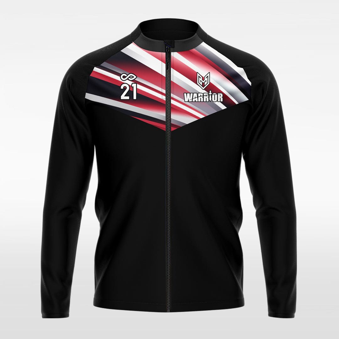 Cikers Sports Jackets Black / S Halo - Customized Men's Sublimated Full-Zip Jacket