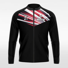 Cikers Sports Jackets Black / S Halo - Customized Men's Sublimated Full-Zip Jacket