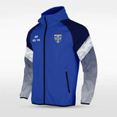 Cikers Sports Jackets Blue / S Embrace Splash - Customized Men's Sublimated Full-Zip Waterproof