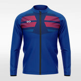 Cikers Sports Jackets Blue / S Notre Dame - Customized Men's Sublimated Full-Zip Jacket