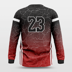 Cikers Sports Jackets Cracking - Customized Baggy Long Sleeve Shooting Jersey