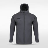 Cikers Sports Jackets Gray / S Starlink 2 - Customized Men's Full-Zip Hoodie