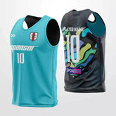 Cikers Sports Jackets Mint / S Reversible Customized Sublimated Bibs