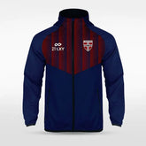 Cikers Sports Jackets Navy / S Historic India - Customized Men's Sublimated Full-Zip Waterproof