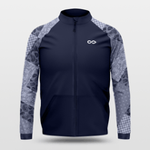 Cikers Sports Jackets Navy / S Paisley - Customized Stand Collar leisure Jacket