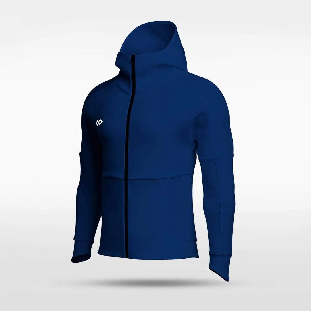 Cikers Sports Jackets Navy / S Windrunner - Customized Full-Zip Jacket with Hoodie