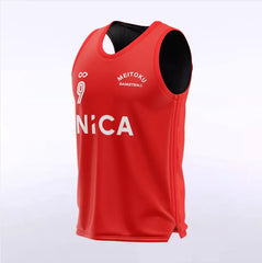 Cikers Sports Jackets Red Sublimated Bibs