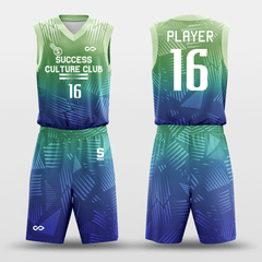 Cikers Sports Maker - Customized Sublimated Basketball Set