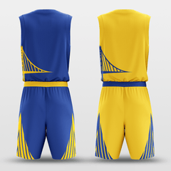 Cikers Sports Manhattan - Customized Reversible Sublimated Basketball Set