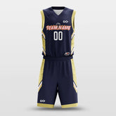 Cikers Sports Navy / S Tome - Customized Sublimated Basketball Set