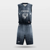 Cikers Sports Navy / S Underdog - Customized Sublimated Basketball Set