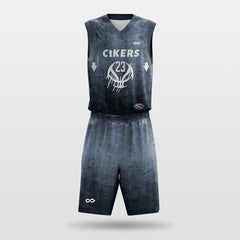 Cikers Sports Navy / S Underdog - Customized Sublimated Basketball Set