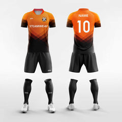 Cikers Sports pack FLUORESCENT ORANGE / S Rocky Mountains - Men's Sublimated Football Kit