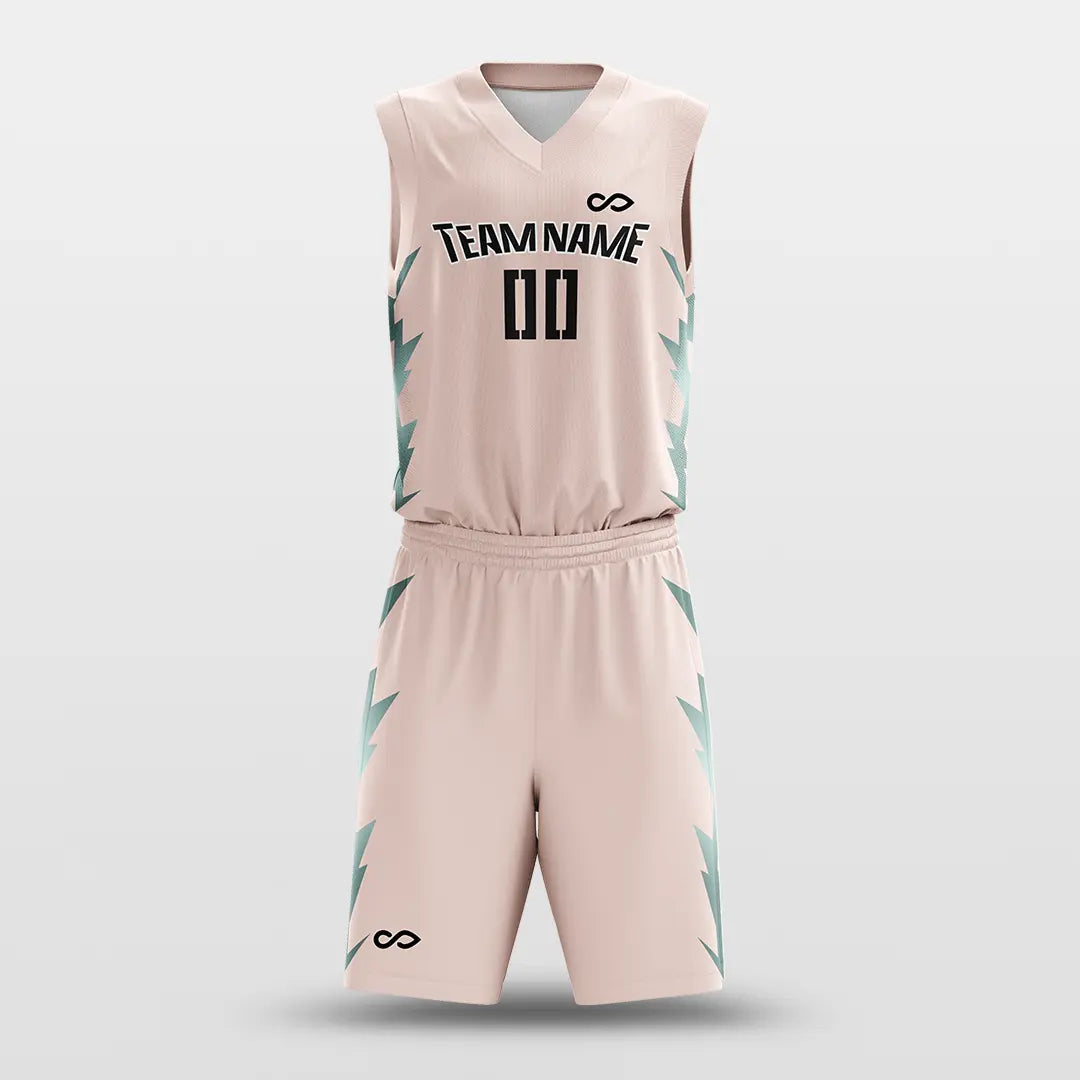 Cikers Sports Pink / S Spark - Customized Sublimated Basketball Set
