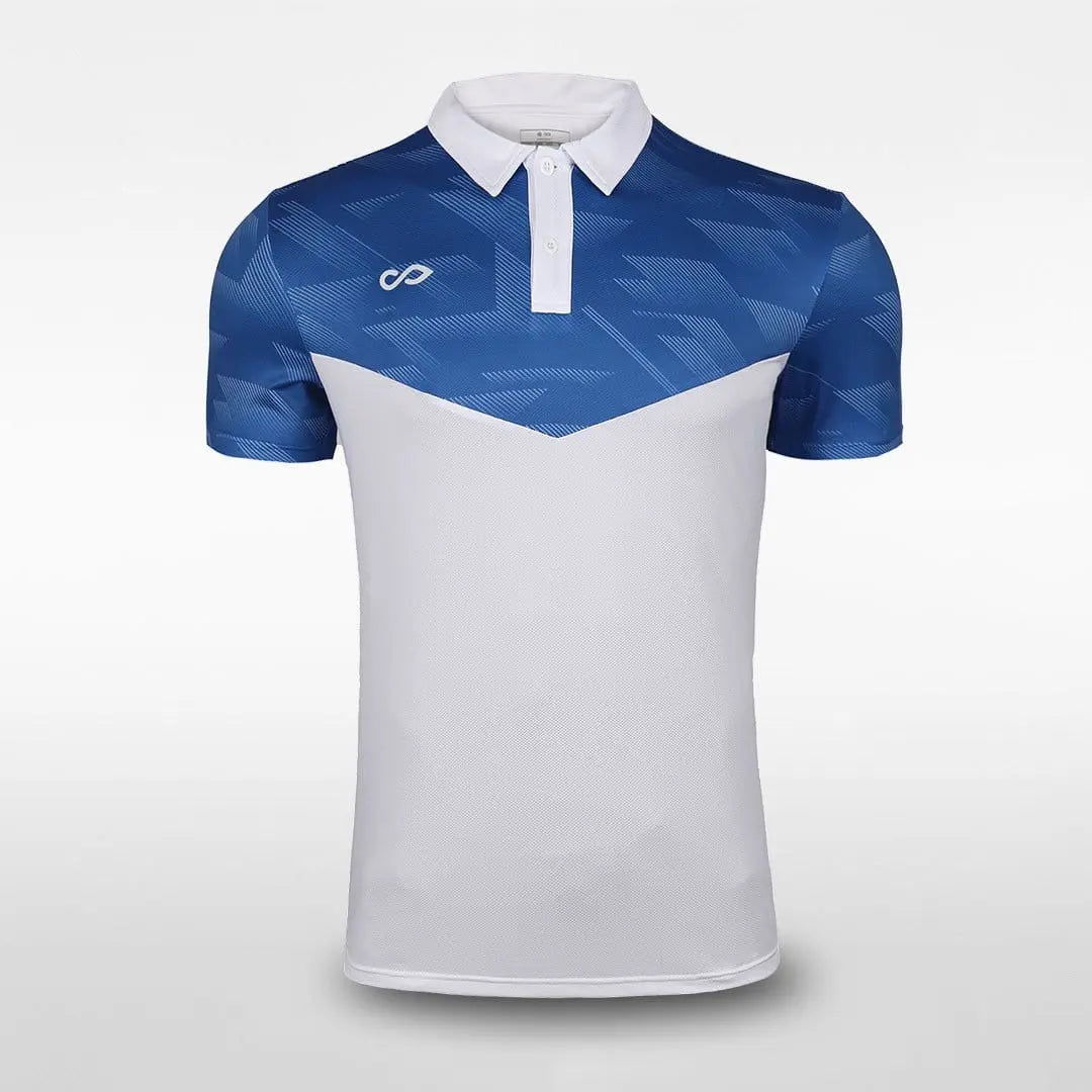 Cikers Sports polo White / S Attack - Men's Sublimated Polo