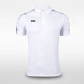 Cikers Sports polo White / S Sky - Men's Sublimated Polo
