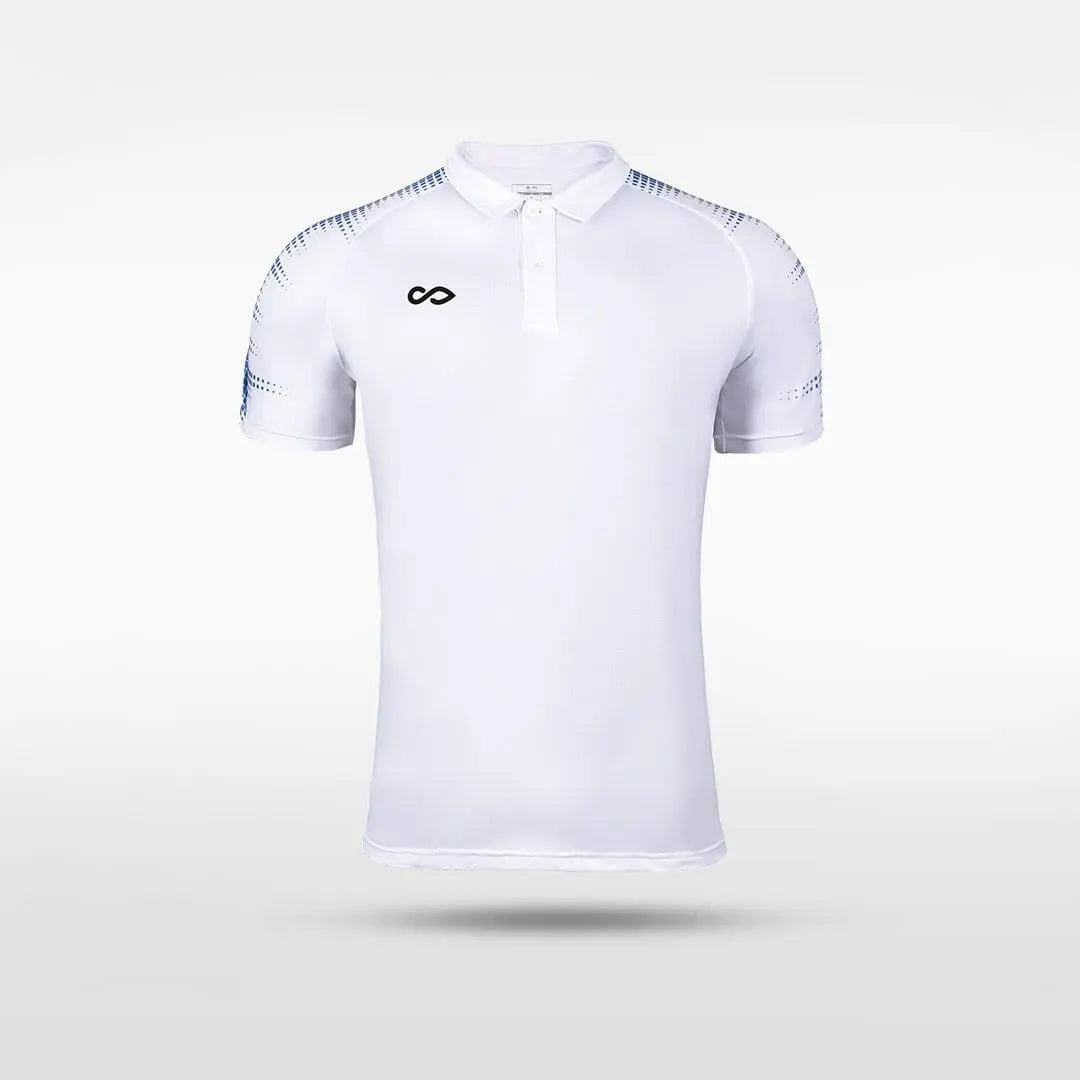 Cikers Sports polo White / XXXS Star - Kid's Sublimated Polo