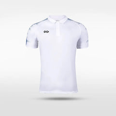 Cikers Sports polo White / XXXS Star - Kid's Sublimated Polo