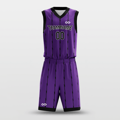 Cikers Sports Purple / S Classic 66 - Customized Sublimated Basketball Set