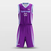 Cikers Sports PURPLE / S CLASSIC21 - Customized Sublimated Basketball Set