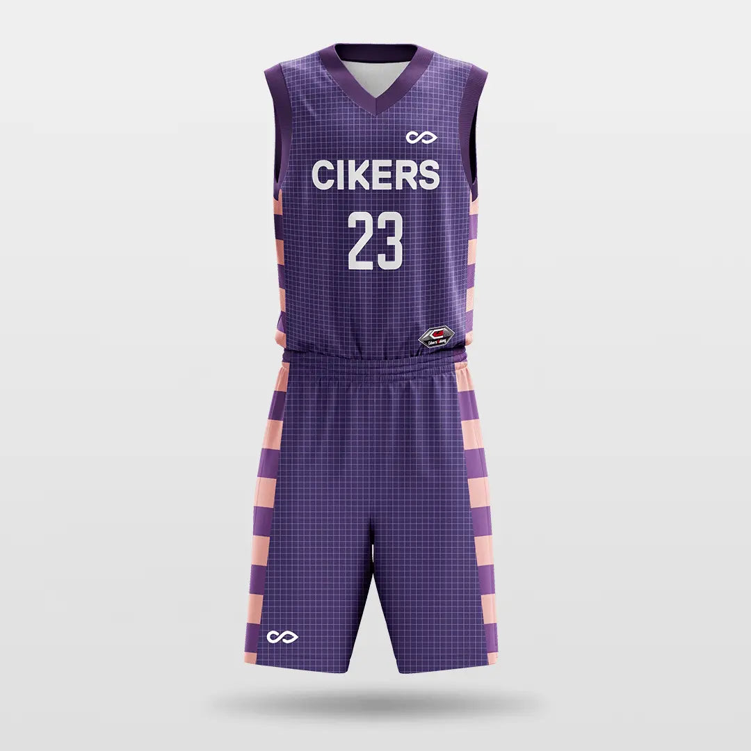 Cikers Sports purple / S Shadow - Customized Sublimated Basketball Set