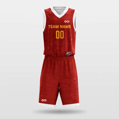 Cikers Sports Red / S Auspicious - Customized Sublimated Basketball Set