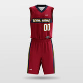 Cikers Sports Red / S Mark - Customized Sublimated Basketball Set