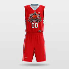 Cikers Sports Red / S Passion - Customized Sublimated Basketball Set