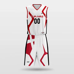 Cikers Sports red / S Speed of sound - Customized Sublimated Basketball Set