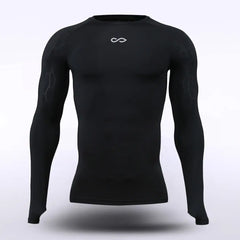 Cikers Sports Running Clothing Black / S Dragon Vein - Adult Long Sleeve Compression Top
