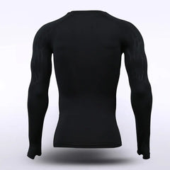 Cikers Sports Running Clothing Dragon Vein - Adult Long Sleeve Compression Top