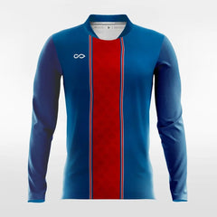 Cikers Sports Soccer Jersey Apollo - Customized Men's Sublimated Long Sleeve Soccer Jersey