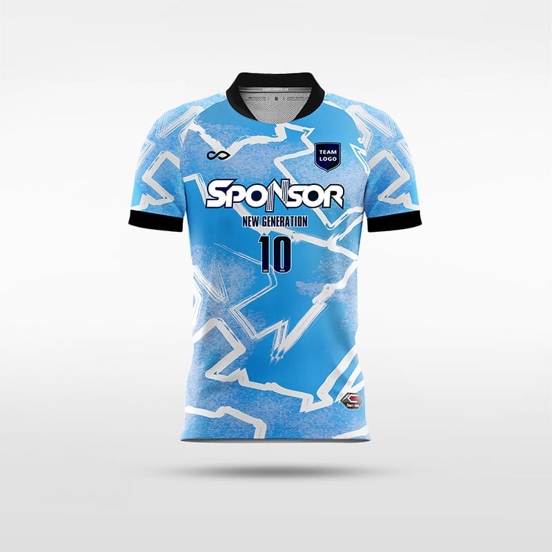 Cikers Sports Soccer Jersey Blue / XXXS Pop Camouflage 4 - Customized Kid's Sublimated Soccer Jersey